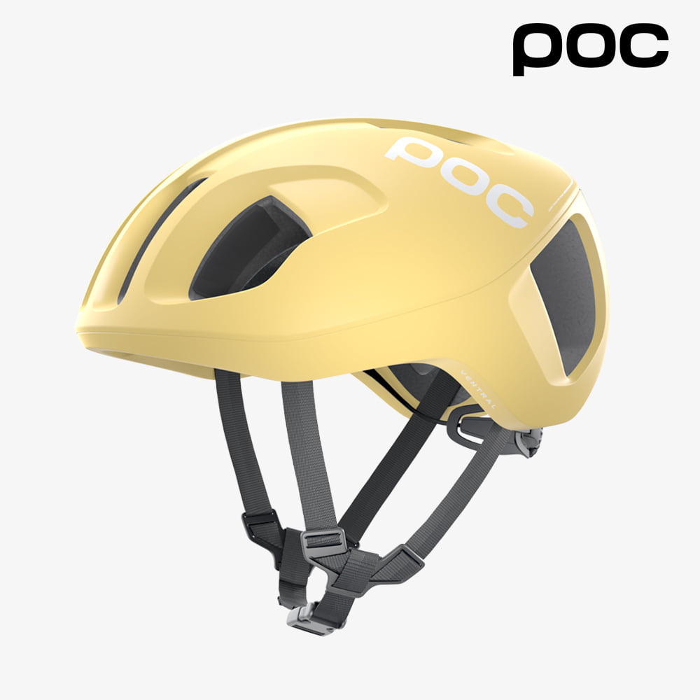 POC 벤트럴 스핀 자전거 헬멧  서퍼 옐로우